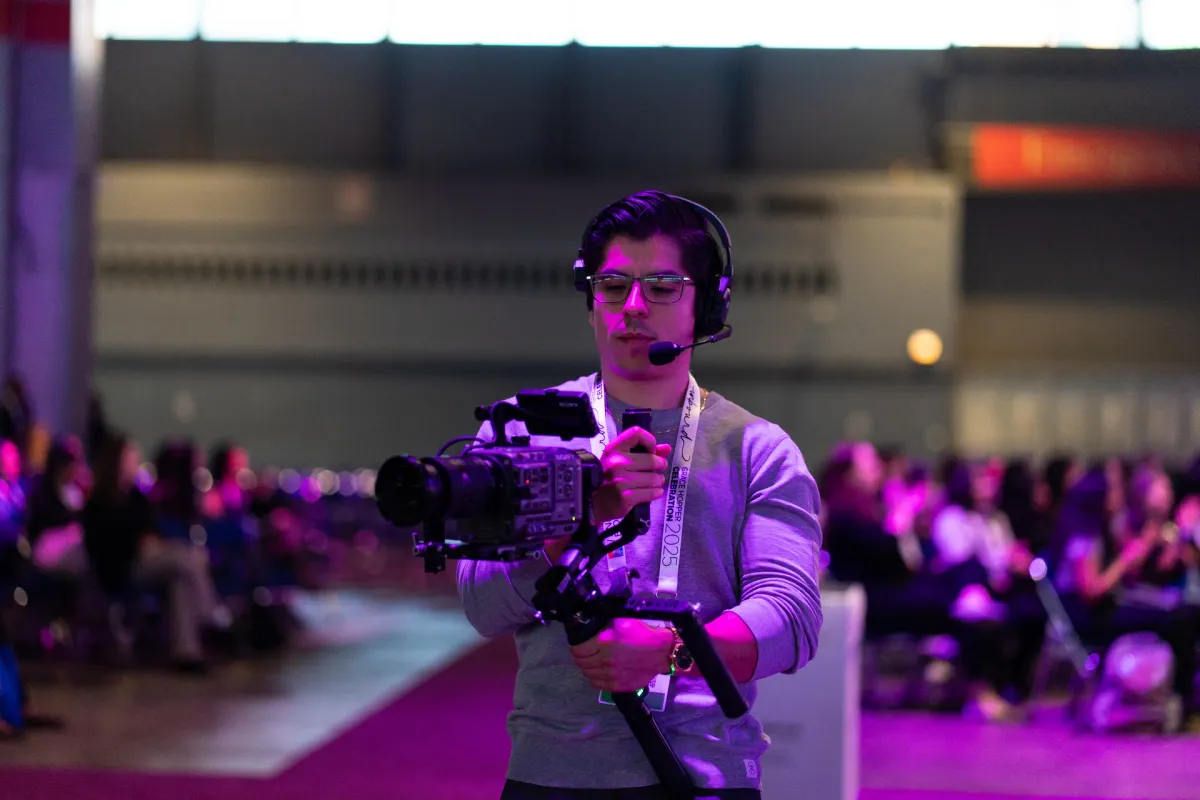 Behind the scenes - event production